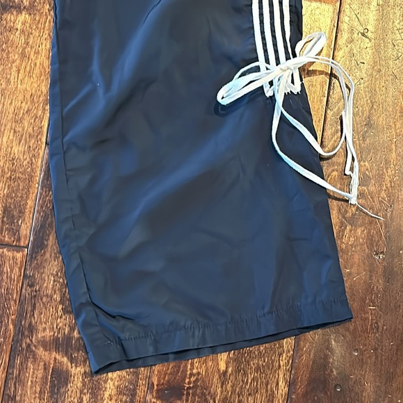 Juniors Edikted Remy Ribbon Track Pants Navy Blue, Size S - Picture 4 of 6